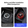 Car Cigarette Lighter Dust Proof Protect Cover Lighter Button For Toyota Hilux Corolla RAV4 Camry Highlander Yaris Cross Prado AM6
