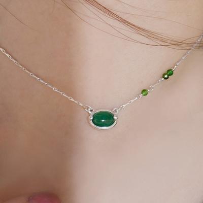 LIMILIMI goutte de pluie N04 agate verte