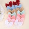 14Pcs Mini Sparkling Pearl Hair Clips Cute Sweet Girls Side Clip Barrettes Shiny Hairpin With Bow Accessories Headdress