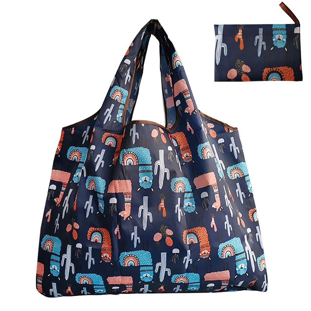 Large Capacity Shopping Bag Heavy Duty Tote Pouch Foldable Recycle Bag  Groceries