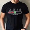 Christmas Loading Graphic TShirt Men Clothing Xmas Short Sleeve Tees Happy New Year Tshirt Trendy Merry Christmas Y2k Tops