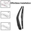 For Mitsubishi Colt MK5 2004-on Rear Wiper Blade and Arm Kit Wiper Arm  Wiper Blade  Rear Windshield Wiper Arm Blade Set