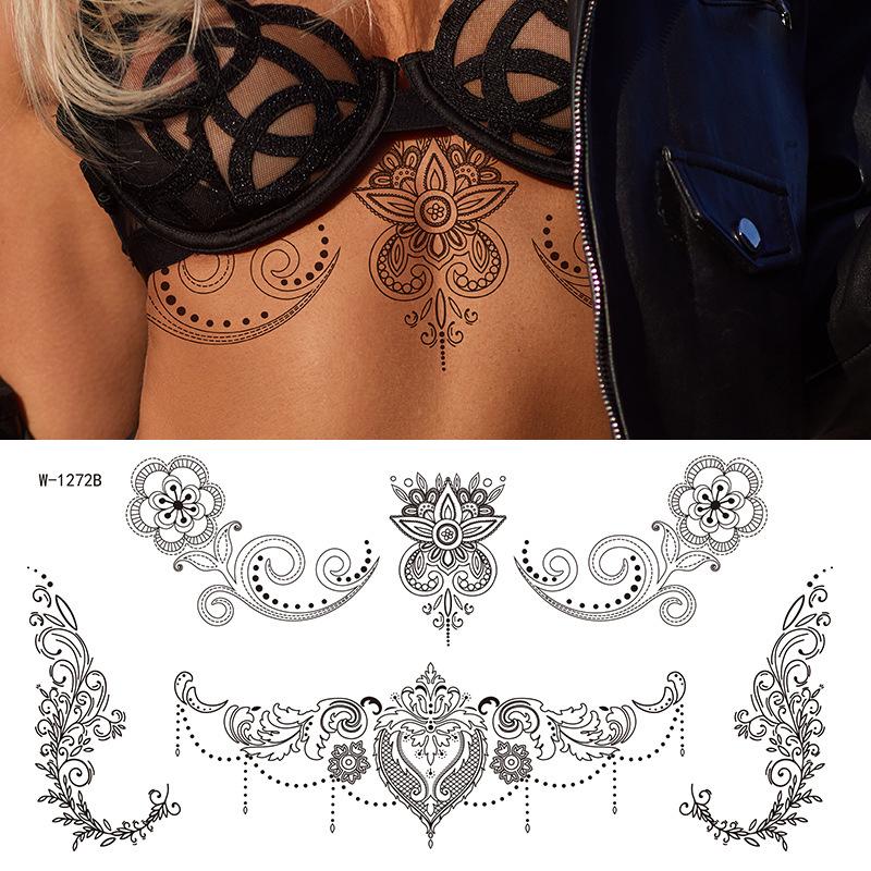 Tattoo Sticker Temporary Waterproof Tattoo Sticker Female