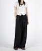 UMM Women'S Cool Touch Double-Pleated Wide Elastic Waist Pants 4 Colors