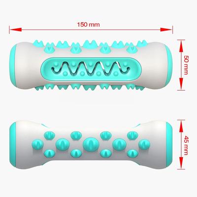 Toothbrush Chew Dog Toy Soft Rubber No Sound Puppy Plaything Interactive Chewing Bown Dogs Toys Relax Aggressive Chew Toy