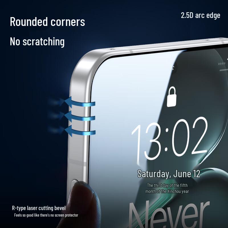 SmartDevil Tempered Glass Screen Protector for OnePlus Ace 6