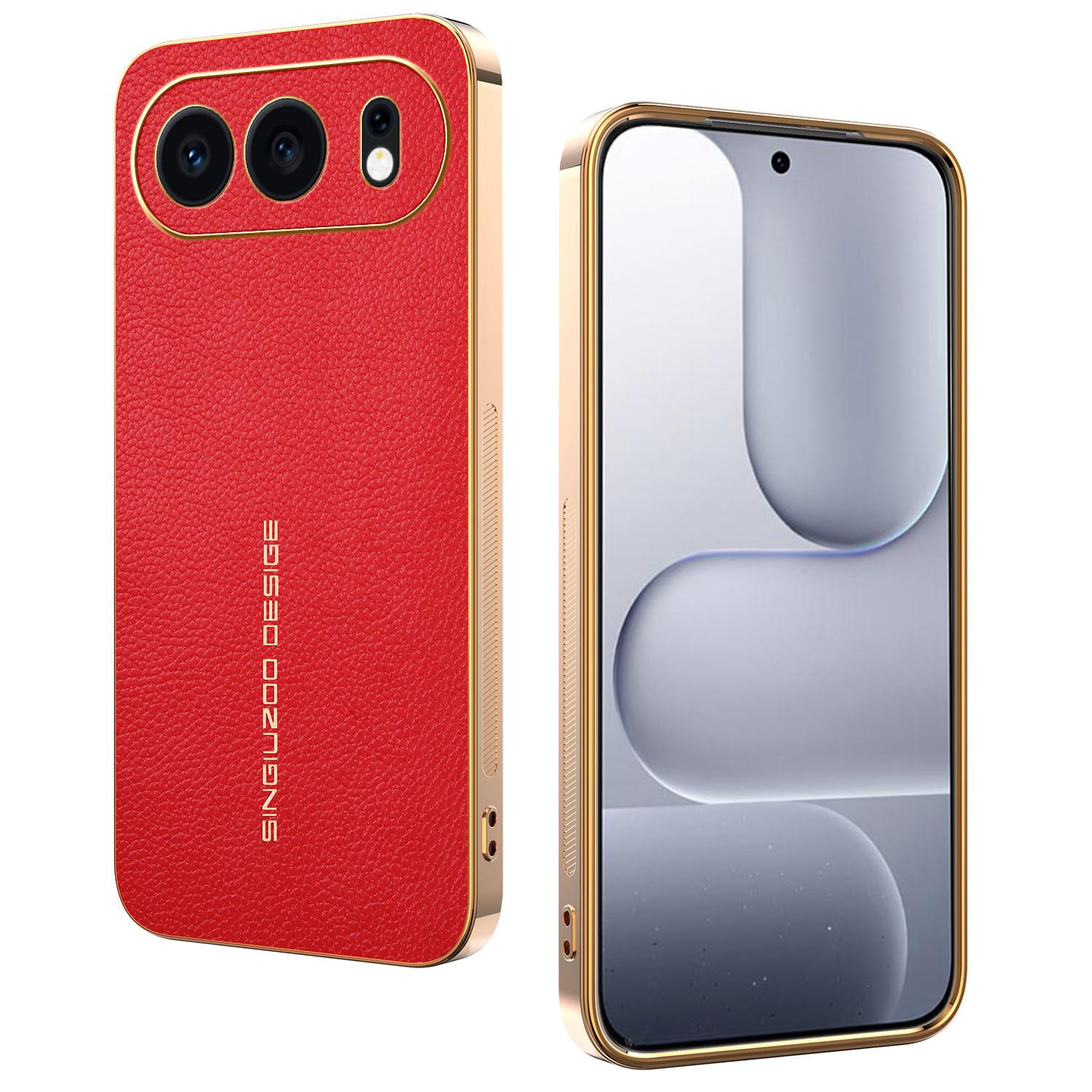

For Honor 500 5G Case Anti Scratch Litchi Texture TPU Leather PU Phone Back Cover