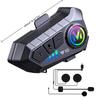 2 Rider Talk Intercom Headset Waterproof Interphone Motorcycle Helmet Headset  Outdoor Riding