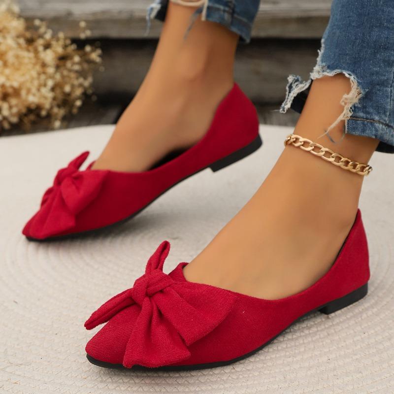 Summer Pointed Toe Shallow Mouth Breathable Comfortable Casual Flat Shoes Wear Resistant Non Slip Women's Loafers