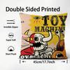 Brand T-Toy MachineS Skate Cushion Cover Comfortable Reversible Pillow Cover Ideal for Car Sofa Bedroom & Beyond