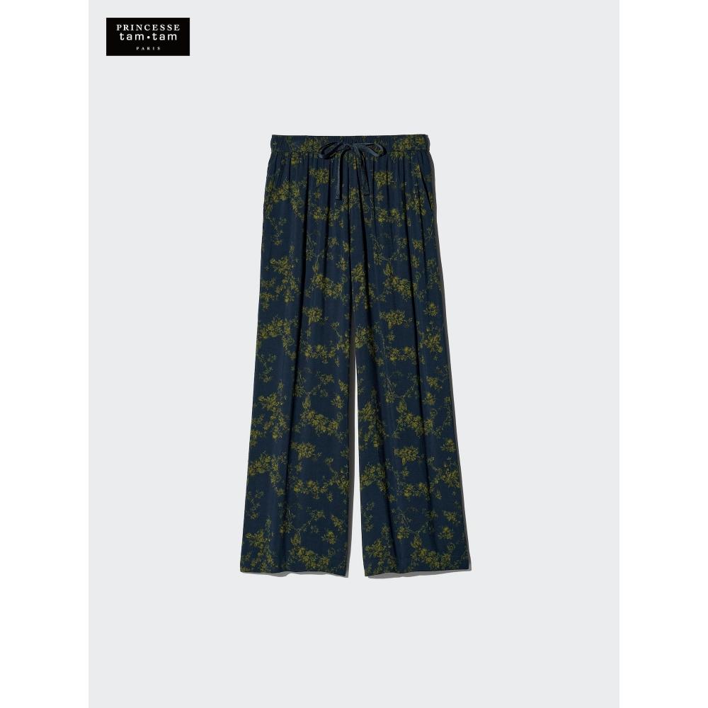 Uniqlo Japan Rayon Print Long Pants
