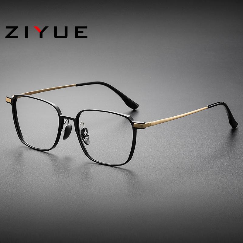 

Мужские ультралегкие алюминиево-магниево-титановые ретро-модные оправы для очков – готовы для установки рецептурных линз