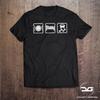 Funny Eat Sleep Drift Mens Black Funny Novelty MX5 GT86 Drift Car T-Shirt