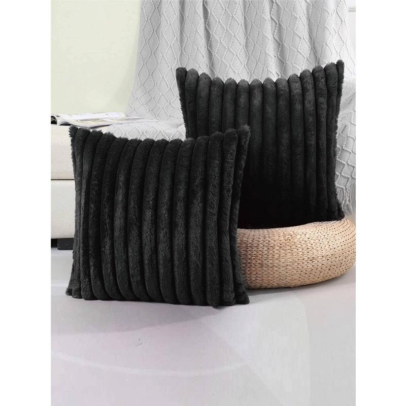 1 pezzo Copricuscino Morbido Monocolore Senza Imbottitura, Moderno Copricuscino Decorativo in Flanella per la Casa