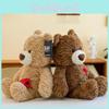 Cute Daniel Bear Plush Toy Adorable Teddy Bear Soft Stuffed Animal Gift For Kids