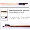 AMZZ 4/4 Full Size Violin Bow – Octagonal Brazilwood Stick, Mongolian White Horsehair, Handmade, Lightweight & Balanced for Intermediate & Advanced