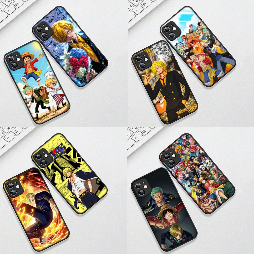 Cover for Samsung Galaxy A35 A36 A55 A26 A05 A06 A14 A50 A51 A53 A54 A12 A13 A23 Phone Case Sanji Roronoa Zoro One Piece Luffy