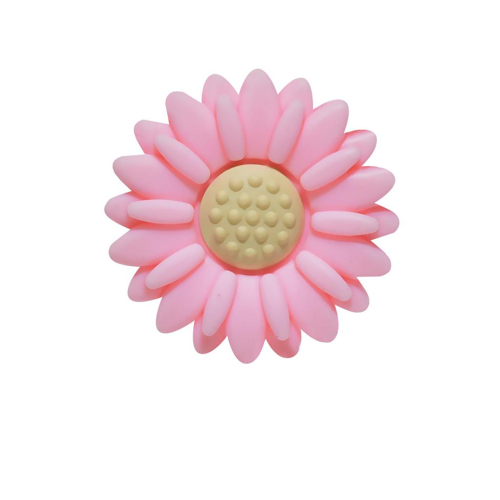 Daisy Flower Silicone Beads for DIY Jewelry & Baby Teether Bracelets