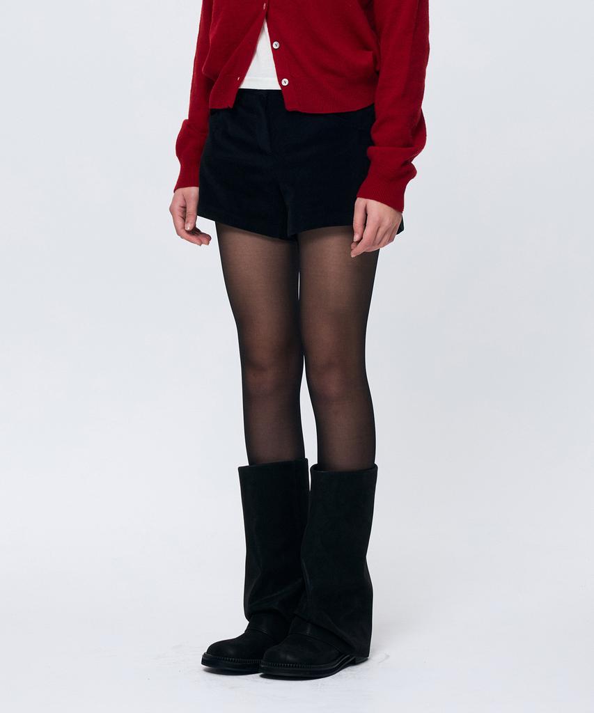 Alikim Silen Corduroy Micro Pants / Black