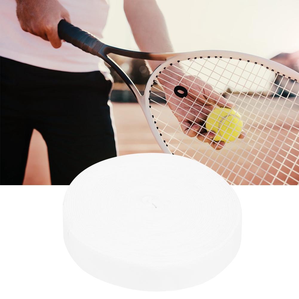 10M Polyester Fiber Sweat Absorption Anti Skid Badminton Racket Grip Tape Breathable Soft Hand Feeling Tennis Bat