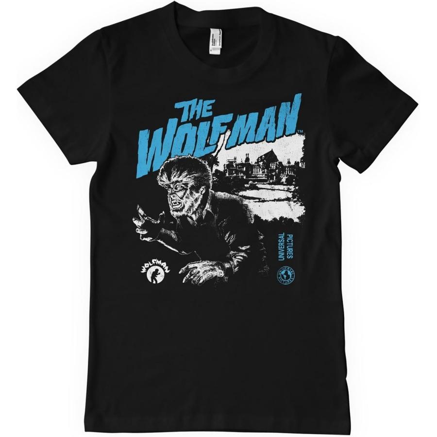 Universal Monsters Officially Licensed The Wolf Man Mens T-Shirt S