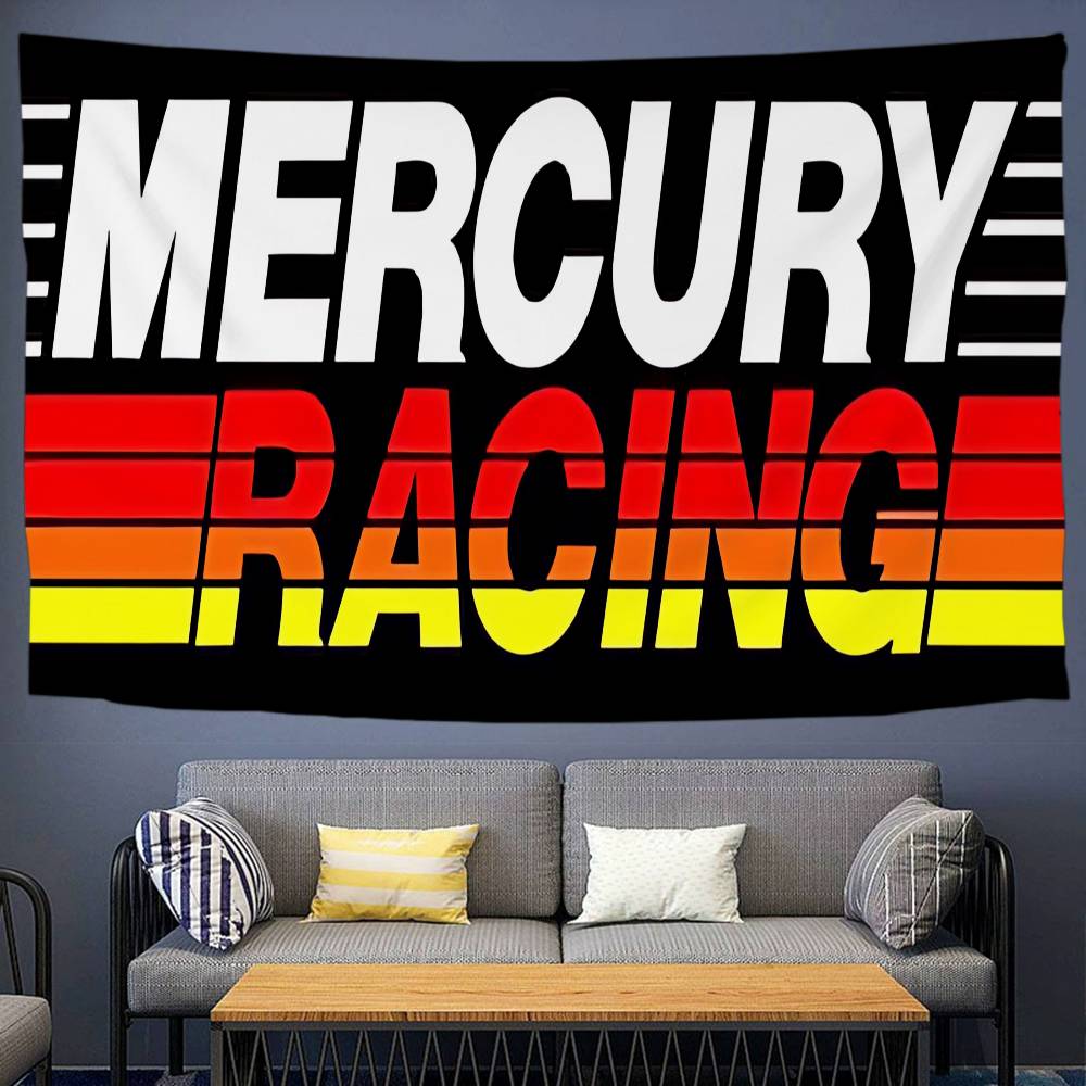Mercury Racing Anime Tapestry Hanging Tarot Hippie Wall Rugs Dorm Home Decor