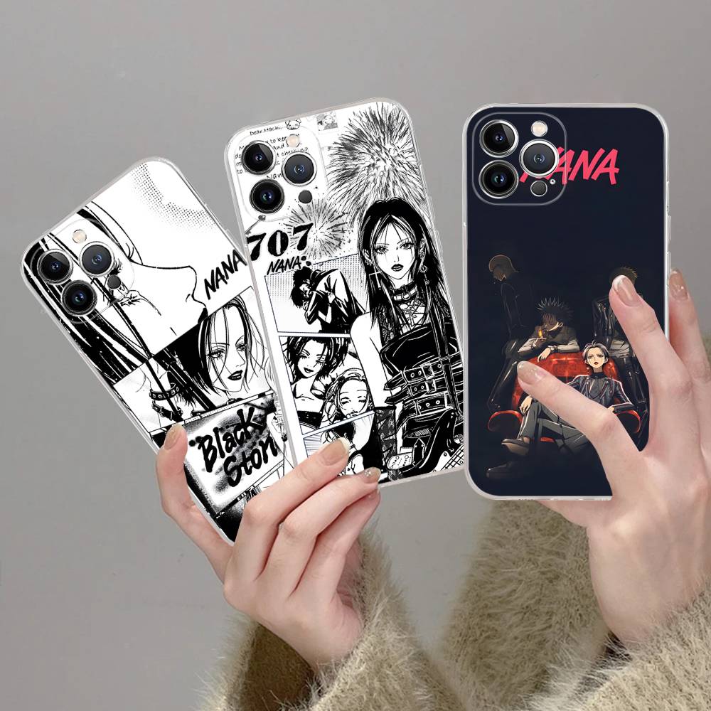 Comics Oosaki Nana Phone Case For iPhone 17 16 15 14 11 12 13 Mini Pro XS Max Plus Funda Shell