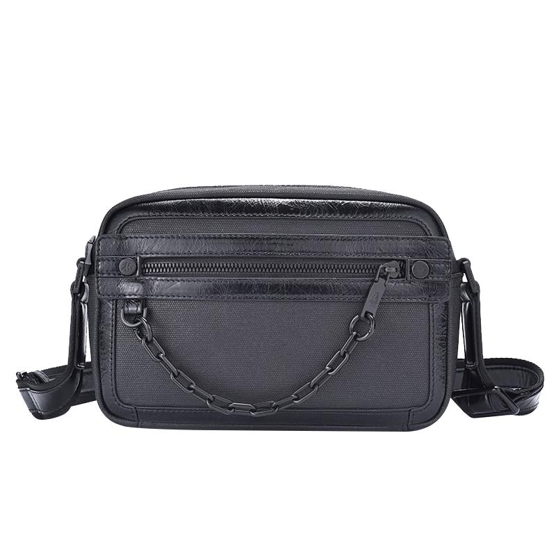 Hush Puppies Men s Genuine Leather Crossbody Bag
