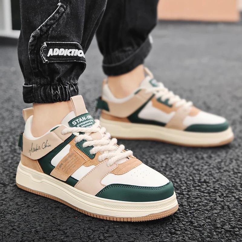 SYTK Summer Autumn Trend Skate Shoes Sneakers Men Designer Shoes Skateboard Low-cut Flat Stars Shoes Man Sneakers