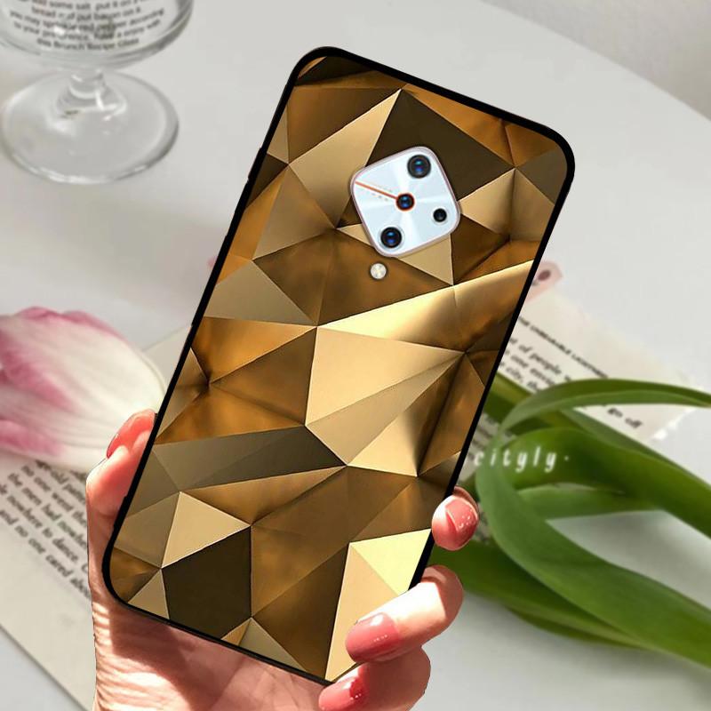 For Vivo V17 Case Cover S1 Pro Silicone Soft Painted Phone Case for VIVO 1920 V17 Russia Case TPU Bumper for vivoV17 V 17 s1Pro