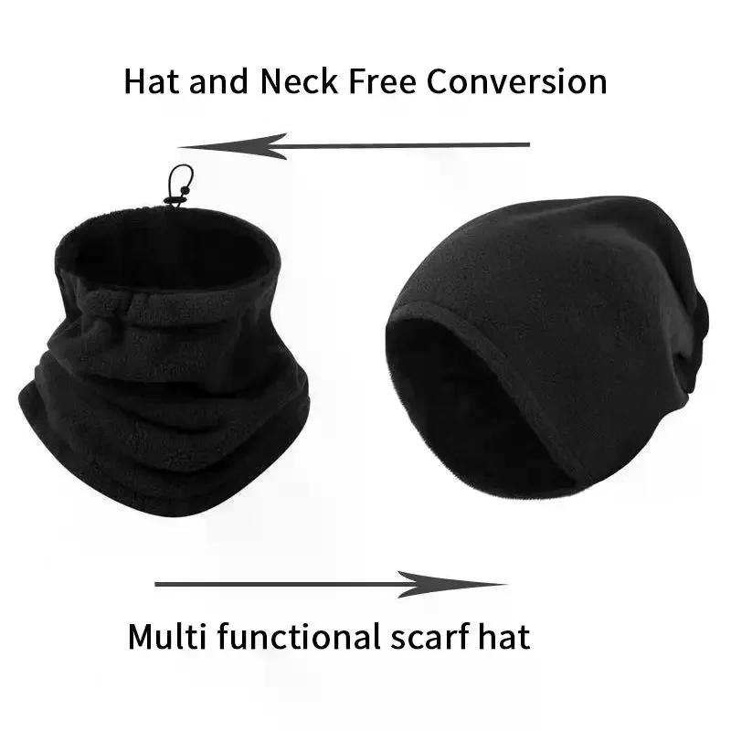 Winter MotorcycleWarm Mask Men Women Fleece Neck Outdoor Warmer Windproof Scarf Camping Hiking Balaclava Cycling Face Mask