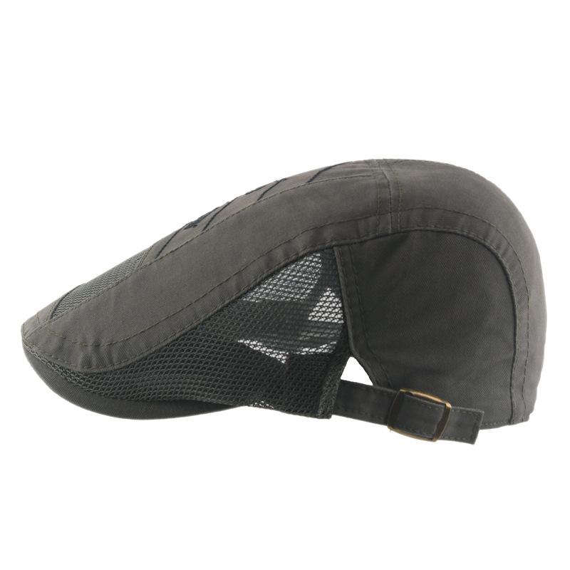 Summer Mesh Breathable Beret for Men Newsboy Caps Gatsby Painters Hats Driver Ivy Hat Gorro Hombre Boina