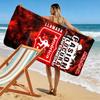 America de Cali Print Beach Towel, Large Soft Quick Dry Towel for Beach Camping Swimming
