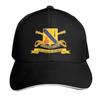Army 14th Cavalry Regiment W Br Ribbon Baseball Cap Casual Daily Wear Quick Dry Performance Cotton Twill Breathable