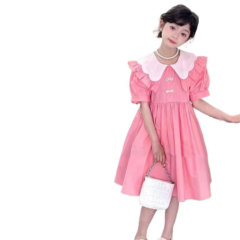 Cute Princess Dress For Girls Summer Stylish Sleeveless Sundress Fashionable Children Clothing