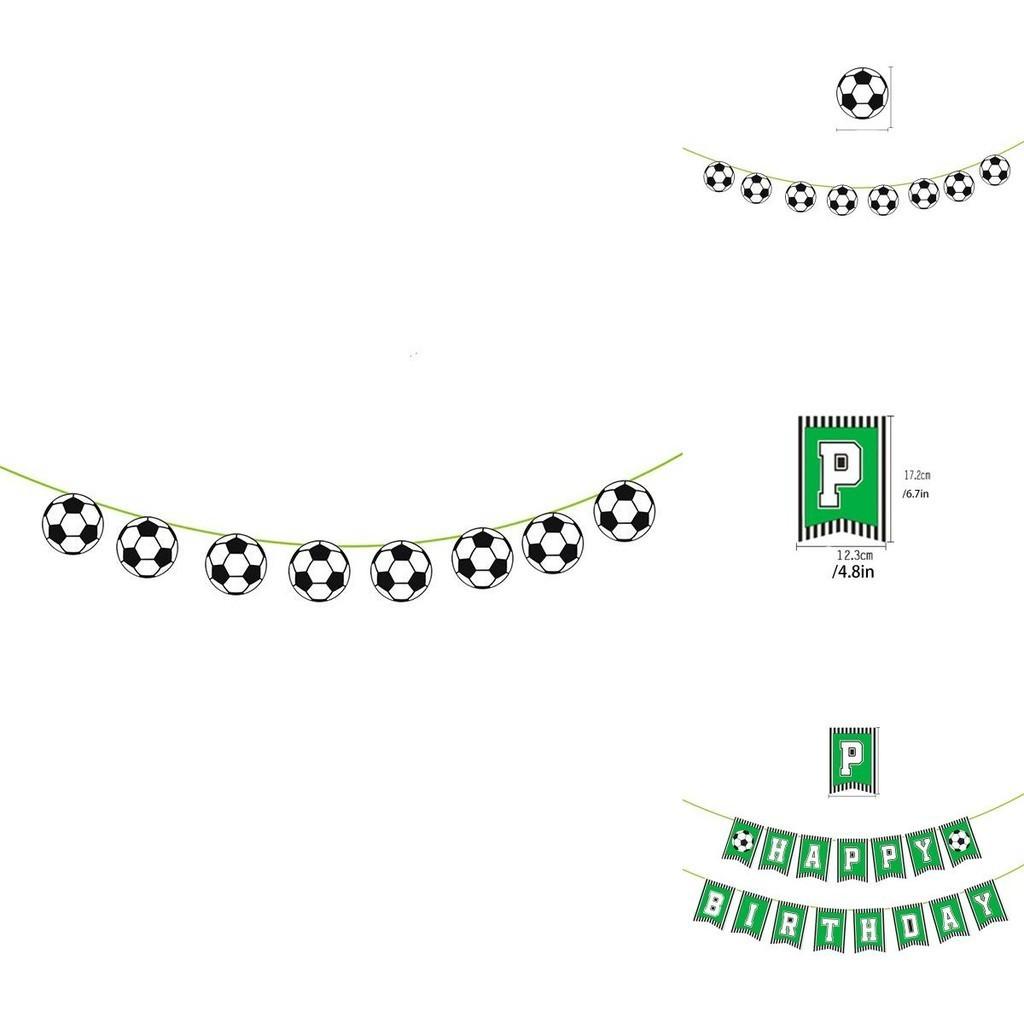 Colorful Soccer Football Theme Birthday Banner Perfect For Fun Baby Showers And Events