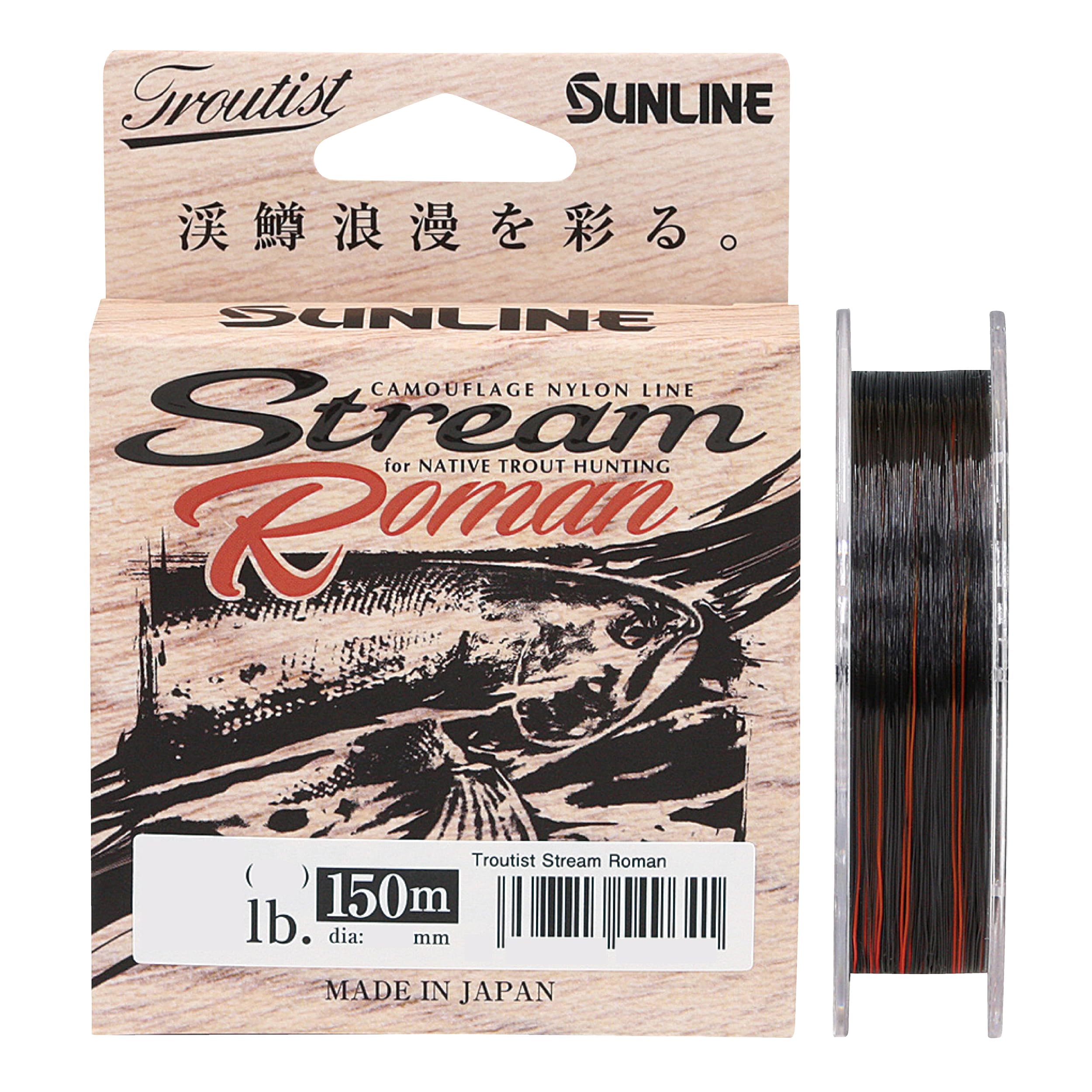 SUNLINE Troutist Stream Roman 150m 6lb (1.5)