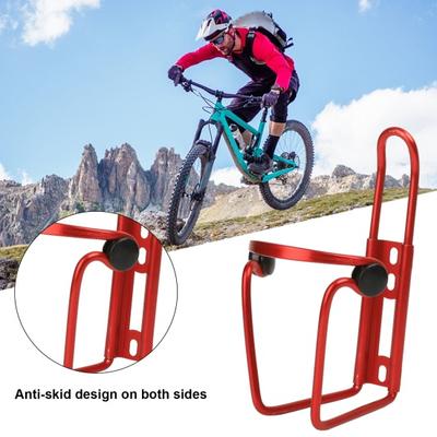 Bicycle Water Bottle Cage Heavy Duty Aluminum Alloy Universal MTB Bike Cycling Water Cup Holder Storage Rack Bike Accessories