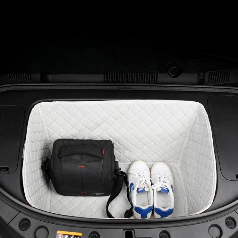 Front Cargo Liner For Geely EX2 Geome Xingyuan 2025 2026 Full-Coverage Leather Protection Mat Interior Decoration Car Mat
