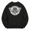 KAN6312 Kmb0136 Northern Moth Fleece-Lined Sweatshirt - Black