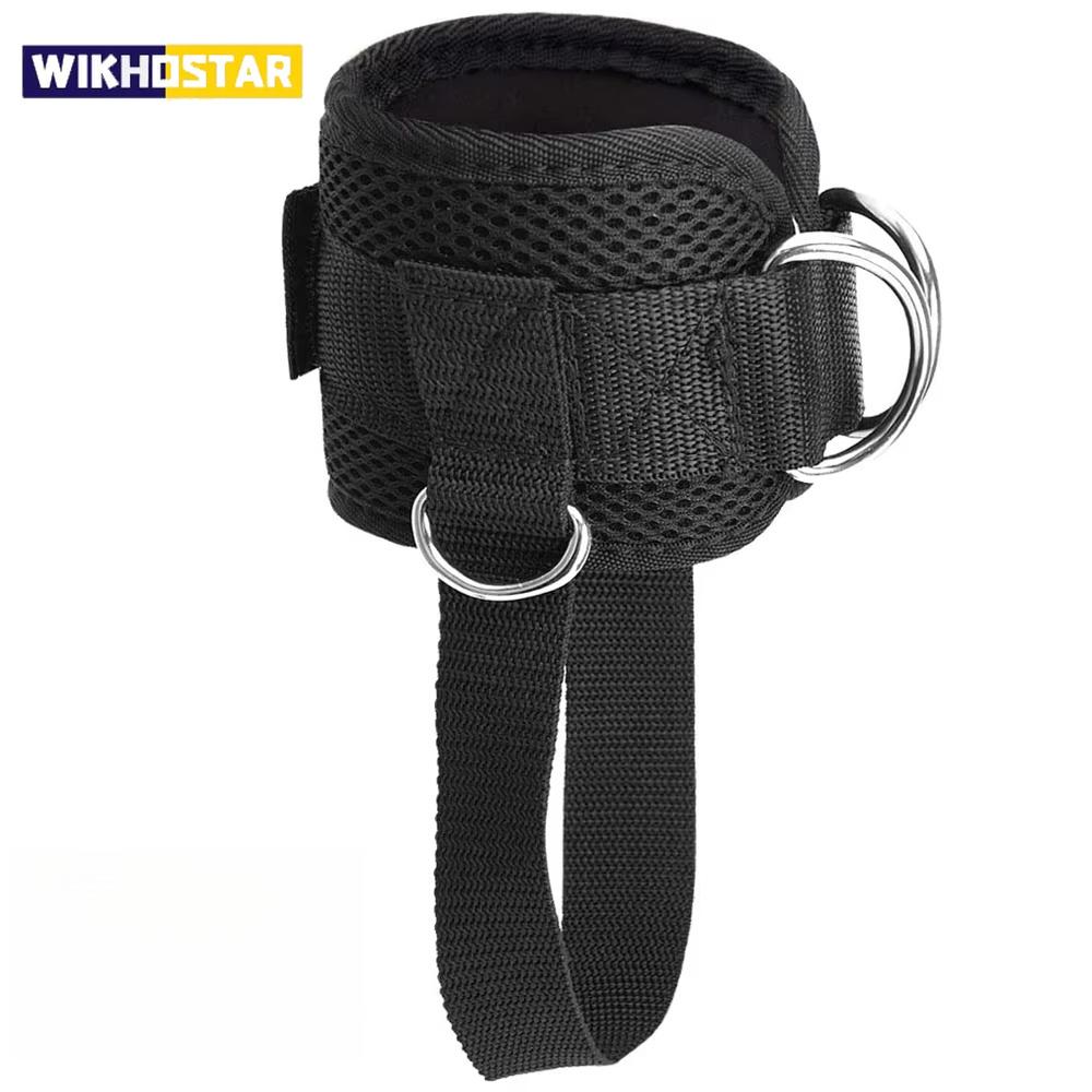 1PC Ankle Straps for Cable Machines Padded Ankle Cuffs for Leg Exercise WorkoutsFully Adjustable and Breathable Ankle
