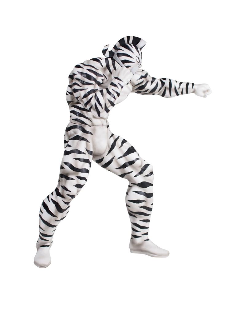CCP CMC Series CCP Muscular Collection NO.68 Kinnikuman Zebra 2.0 Original Colors Approx. 19.5cm PVC Pre-painted Soft Vinyl Figure