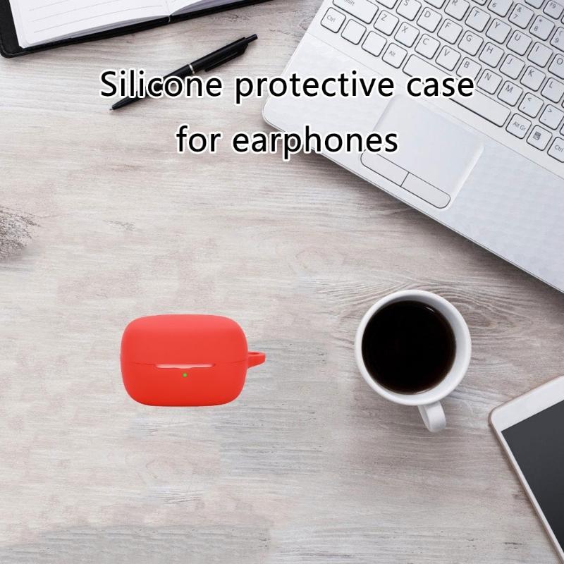 Soft Silicone Earbud Cover Silicone Earbud Protector Provides Impact Absorption & Full Protections for Earbud Bass BD1