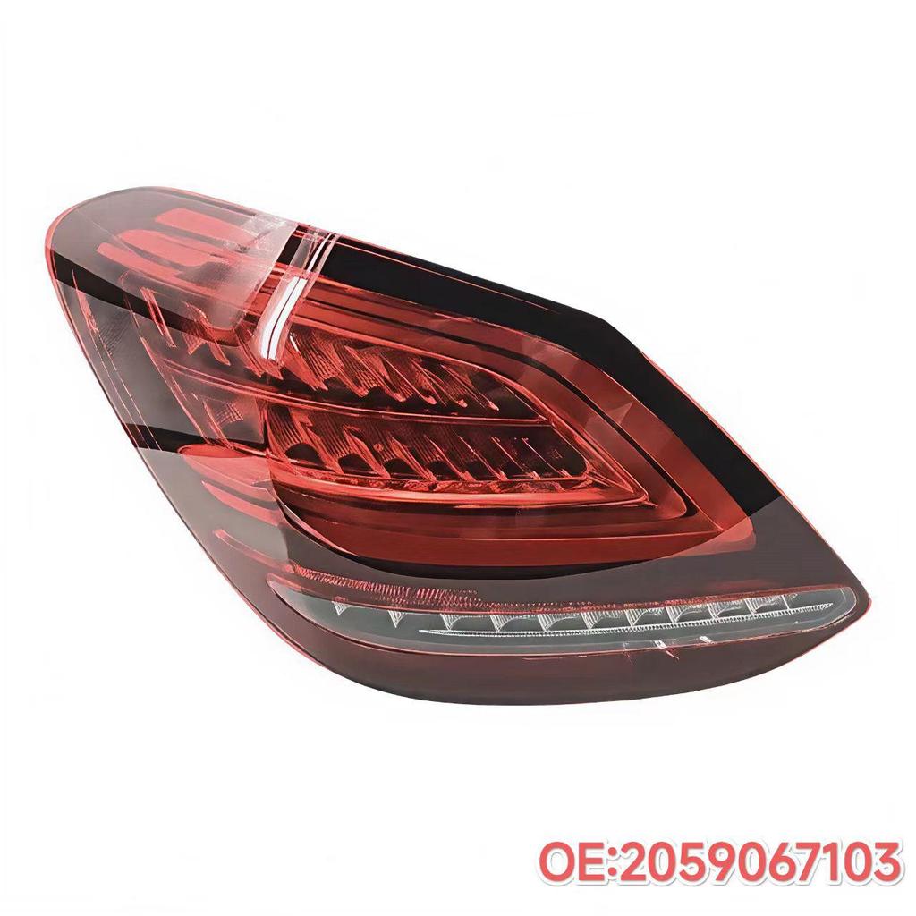 Compatible Rear Taillights for 17-21 Mercedes-Benz C W205 Models (2059067103, 2059067203)