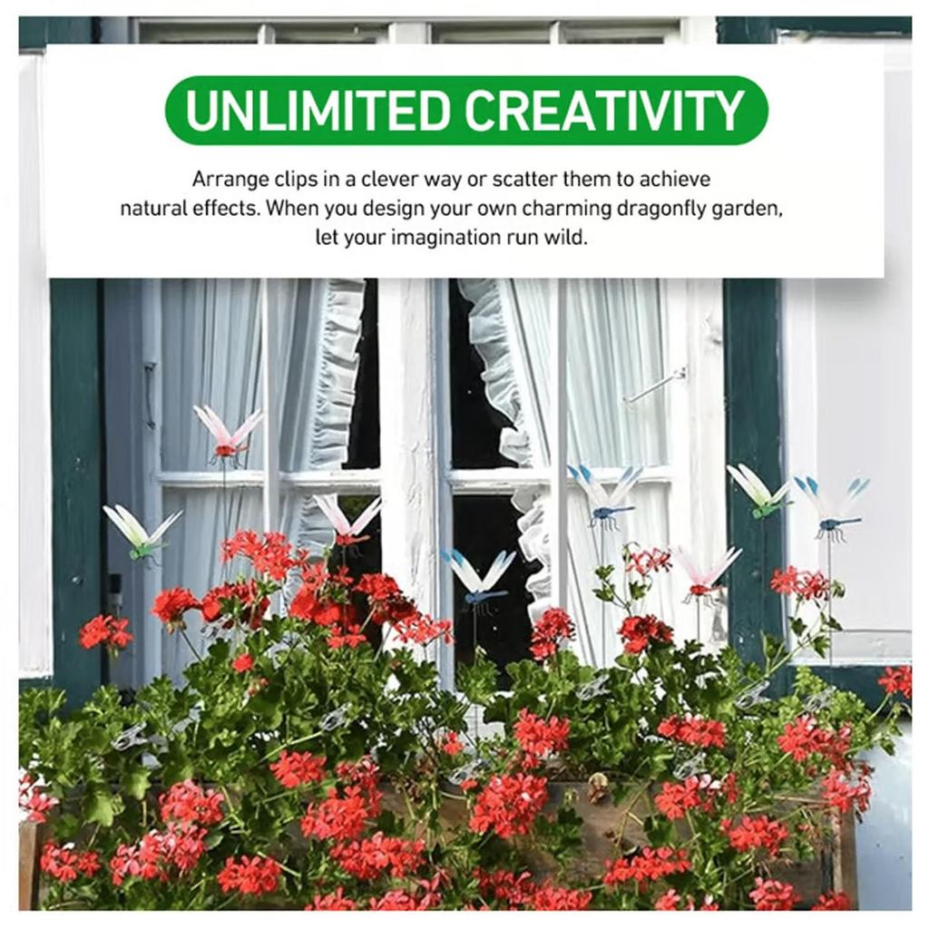 Indoor And Outdoor Fake Pole Clamps, Clips Insect , 3D Artificial Hat Clips, Simulating Yard Decoration Gardening