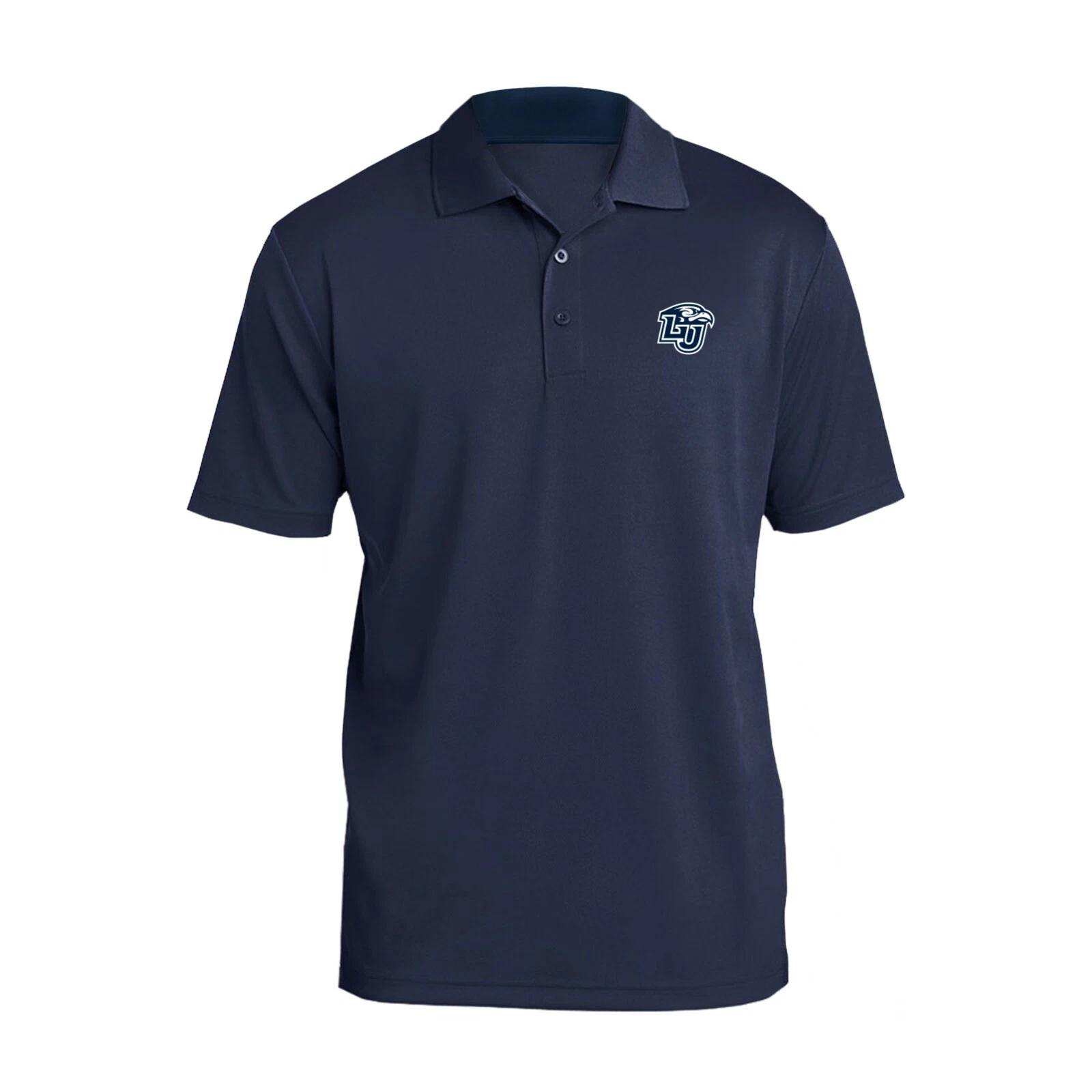 Liberty Flames Primary Logo LC Polo - Navy M