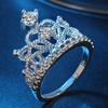 European and American Hand Jewelry Crown Ring for Women
