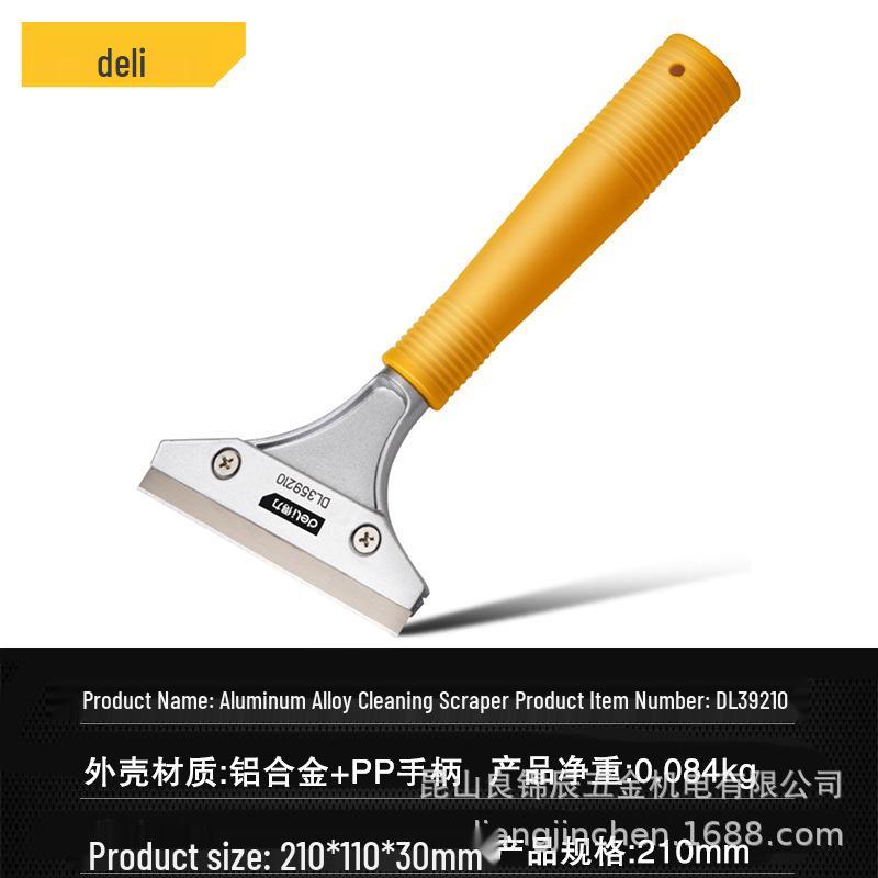 Deli Tools Aluminum Alloy Glass Scraper and Tile Grout Cleaner DL359210
