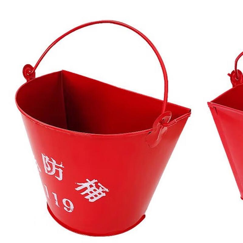 Thickened Half-Round Fire Emergency Bucket Extra Thick