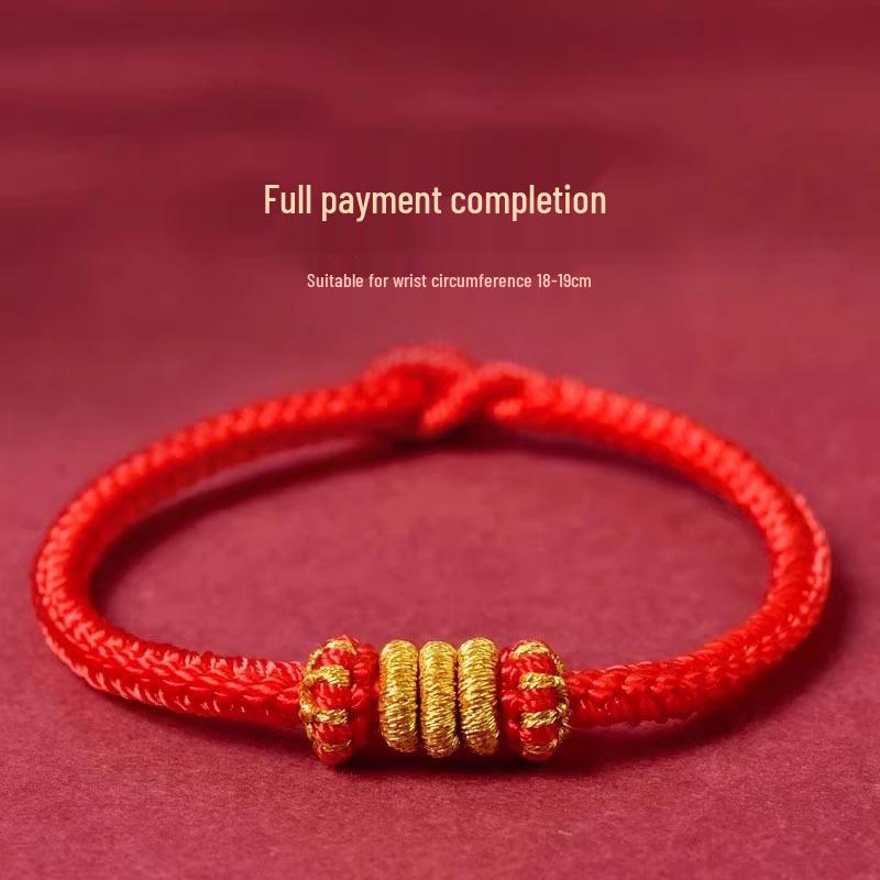 

2026 Year of the Dragon Red String Bracelet: Protective Charm for Horse, Rat, Ox, Rabbit to Ward off Tai Sui